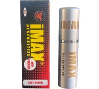Imax - Espray retardante para hombre. Reduce la sensibilidad sin adormecer y se dura más tiempo. Botella compacta de bolsillo discreta de 8 ml