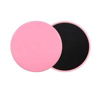 IMAXWAVE Discos deslizantes de doble cara para fitness, yoga y pilates, discos de deslizamiento, sliders para ejercicio y core, discos de entrenamiento, discos para planchas en casa y gimnasio - Rosa
