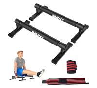 IMAYCC 50CM Soporte para Flexiones Push Up Calistenia con Muñequeras Gym,Barras Paralelas Calistenia,Push Up Bar Dip Station Stand para Fitness Muscular Gimnasia Calistenia Entrenamiento de Fuerza