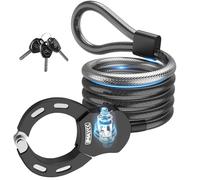 IMAYCC E Scooter Lock With Key, 100CM Lock For E Scooter, Handcuff Lock, 14MM Thick Cable Lock High Security, E Scooter Lock, Ideal For Scooter Scooter, Bicycle, Stroller