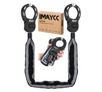 IMAYCC Mini Candado Patinete Electrico, Portabilidad para Scooter Eléctrico, Antirrobo para Esposas, Candado de Bicicleta para Bicicleta, Segway, Ninebot, Xiaomi, NIU y Cerradura de