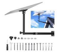 IMAYCC Starlink Gen 3 Mount Longue, Escalable Soporte Starlink Gen 3 Ajustable de 360°, Kit de Montaje de Starlink con Adaptador de Tubo Starlinks V3 para Pared/Techo Starlink Internet Kit
