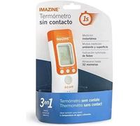 Imazine Termómetro sin contacto 3 en 1 IR frente-oído Negro 1 unidad