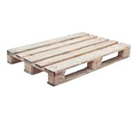 Imballaggi Point Palet de madera EPAL 80x120 cm - Capacidad estática 3000 kg - Dinámica 1500 kg - Peso 22 kg - Certificado ISPM15, para Exportación, Logística y Almacenamiento Industrial - Set de 1