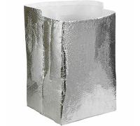 Imballaggi Point - Tapones cubrepalés - con aluminio 125 x 85 x 100 cm. - Protector de palés térmico y antihumedad para transporte y almacenamiento - Juego de 1 unidad