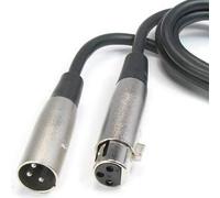 iMBAPrice XLR 3 pines cable de micrófono, 3p Macho/hembra (28 calibre)