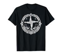 Imbolc Cruz de Brigid Corona Simbolo Celta Camiseta