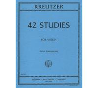 IMC KREUTZER - 42 ETUDES POUR VIOLON Tuition books & learning materia Violin