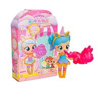 IMC Toys Quinn, Muñeca Sorpresa Coleccionable a Vestir que Infla Pompas con 12 Accesorios, Juguete Regalo para Niñas y Niños +5 Años