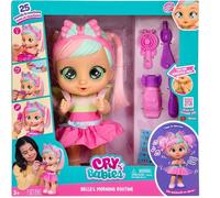 Imc Toys Cry Babies Bella Rutina De Mañana, Muñeca Interactiva
