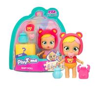 IMC Toys Muñeco Bebe Lloron Tiempo de Juego 8,5 cm, Multicolor (921825)