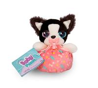 IMC Toys Peluche Cachorro Baby Paws con Sonido y Bolsa transportable Personalizada 11,4x14,5x9,6 cm - Modelos Surtidos