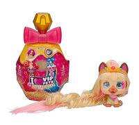 IMC Toys VIP Pets Celebripets | Muñeca perrita Sorpresa Inspirada en celebridades con 10 Accesorios para peinar y Colorear el Pelo Extra Largo de 30cm | Juguete y Regalo para niñas y niños de +3 años
