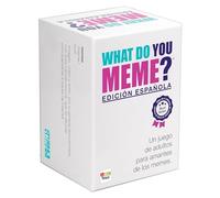 IMC Toys What Do You Meme? Juego de Cartas, Compite y Crea los Memes más Graciosos, Juego Lleno de Diversión para Fiestas, de 3 a 20 Jugadores, Adultos Mayores de 18 Años