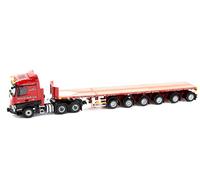 IMC32-0039-MERCEDES Arocs 8 x 4 con bandeja de 6 ejes con forma de calabaza Hire- Escala: 1/50