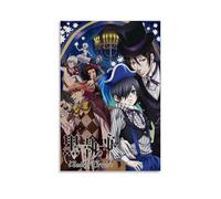 IMCAY Black Butler Poster Pintura Decorativa Lienzo Arte de Pared Salón Póster Dormitorio Pintura 24x36 Pulgadas (60 x 90 cm)