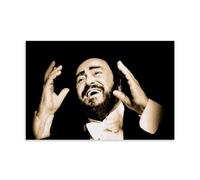 IMCAY Luciano Pavarotti 02 - Cuadro decorativo para pared (60 x 90 cm)