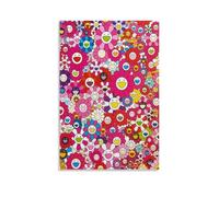 IMCAY Takashi Murakami Flowers Arte Arte Mural Impresión de Imagen Moderna Decoración de Habitación Familiar 40 x 45 cm (30 x 45 cm)