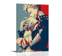 IMCAY The Seven Deadly Sins Ban And Elaine - Impresión artística de pared para habitación familiar moderna, 08 x 12 pulgadas (20 x 30 cm)