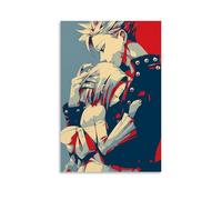 IMCAY The Seven Deadly Sins Ban And Elaine Póster Pintura Decorativa Lienzo Arte de Pared Salón Póster Dormitorio Pintura 24 x 36 Pulgadas (60 x 90 cm)