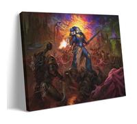 IMCAY Warhammer 40.000 Boltgun - Cuadro decorativo para pared (20 x 30 cm)