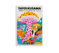 IMCAY Yayoi Kusama Ácido Sueños Mushroom Póster Pintura Decorativa Lienzo Arte de Pared Salón Póster Dormitorio Pintura 40 x 60 cm (40 x 60 cm)
