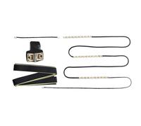 Imdinnogo P1P P1S - Juego de divisores en Y de luz mejorada, funciona con Plug and Play original: 5 V 12 W, barra de luz de tres segmentos con adaptador de 1 a 2, accesorios para impresora 3D BCZAMD