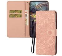 IMEIKONST Funda Compatible con iPhone 12 Mini, Billetera Carcasa con Soporte y Cartera para Tarjetas Magnético Antichoque Flip Suave Case Tapa Premium Cuero iPhone 12 Mini. Rose Gold XCH