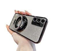 IMEIKONST Funda para Samsung Galaxy Note 20 Ultra con Anillo de Soporte, Parte Trasera Transparente Resistente a Arañazos Antigolpes Protección Carcasa para Samsung Note 20 Ultra. Negro DS1