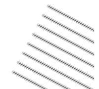 iMeistek Barras redondas de acero inoxidable 304, 305 mm de longitud, 3 mm de diámetro, barra redonda de acero inoxidable sólido para manualidades (8 unidades)