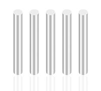 iMeistek Barras redondas de aluminio, 8 mm de diámetro, 100 mm de longitud, de aluminio macizo, para modelos de coches teledirigidos, máquinas industriales, manualidades (5 unidades)