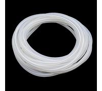 iMeistek Manguera de silicona flexible de grado alimenticio, 3 mm ID x 6 mm OD, longitud 8 metros, tubo de silicona para agua y aire, para trasiego por bomba.