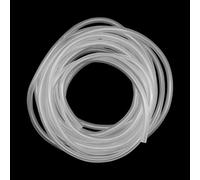 iMeistek Tubo de manguera transparente de PVC de 5 m, diámetro interior de 3 mm x 5 mm de diámetro exterior, tubo flexible de vinilo de PVC para mangueras de agua y aire