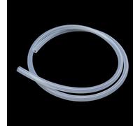 iMeistek Tubo de silicona de 10 mm de diámetro interior x 13 mm de diámetro exterior, 2 metros, manguera flexible de grado alimenticio, tubo de silicona para agua, tubo de aire, tubo transparente