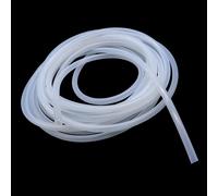 iMeistek Tubo de silicona de 12 mm de diámetro interior x 15 mm de diámetro exterior de 6 metros, manguera flexible de grado alimenticio, tubo de silicona para agua, tubo de aire, tubo transparente