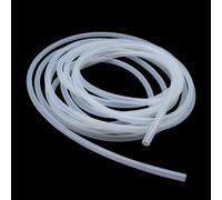 iMeistek Tubo de silicona de 14 mm de diámetro interior x 17 mm de diámetro exterior, 6 metros, manguera flexible de grado alimenticio, tubo de silicona para agua, tubo de aire, tubo transparente