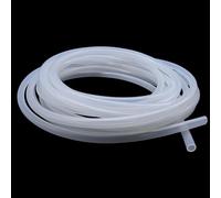 iMeistek Tubo de silicona de 15 mm de diámetro interior x 18 mm de diámetro exterior de 6 metros, manguera flexible de grado alimenticio, tubo de silicona para agua, tubo de aire, tubo transparente