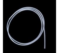 iMeistek Tubo de silicona de 2 mm de diámetro interior x 4 mm de diámetro exterior de 2 metros, manguera flexible de grado alimenticio, tubo de silicona para agua, tubo de aire, tubo transparente