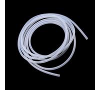 iMeistek Tubo de silicona de 3 mm de diámetro interior x 5 mm de diámetro exterior de 4 metros, manguera flexible de grado alimenticio, tubo de silicona para agua, tubo de aire, tubo transparente