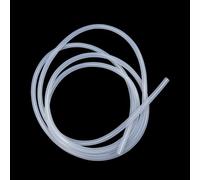 iMeistek Tubo de silicona de 4 mm de diámetro interior x 7 mm de diámetro exterior de 4 metros, manguera flexible de grado alimenticio, tubo de silicona para agua, tubo de aire, tubo transparente