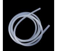 iMeistek Tubo de silicona de 7 mm de diámetro interior x 10 mm de diámetro exterior de 4 metros, manguera flexible de grado alimenticio, tubo de silicona para agua, tubo de aire, tubo transparente