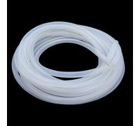 iMeistek Tubo de silicona de 7 mm de diámetro interior x 10 mm de diámetro exterior de 6 metros, manguera flexible de grado alimenticio, tubo de silicona para agua, tubo de aire, tubo transparente