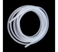iMeistek Tubo de silicona de 8 mm de diámetro interior x 10 mm de diámetro exterior de 6 metros, manguera flexible de grado alimenticio, tubo de silicona para agua, tubo de aire, tubo transparente