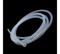 iMeistek Tubo de silicona de 9 mm de diámetro interior x 13 mm de diámetro exterior de 4 metros, manguera flexible de grado alimenticio, tubo de silicona para agua, tubo de aire, tubo transparente