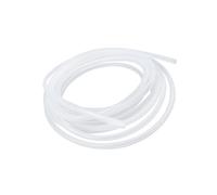 iMeistek Tubo de silicona de grado alimenticio, 10 mm de diámetro interior x 12 mm de diámetro exterior, 5 metros, tubo de silicona flexible para agua y aire, transparente