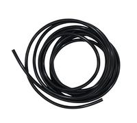 iMeistek Tubo de silicona flexible, 5 mm de diámetro interior x 8 mm de diámetro exterior 4 m, tubo de silicona para transferencia de bomba, color negro