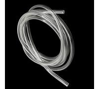 iMeistek Tubo flexible de plástico, 4 mm de diámetro interior x 6 mm de diámetro exterior 3 m de longitud, manguera de tubo de vinilo transparente de PVC de grado alimenticio para transferencia de