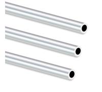 iMeistek Tubo redondo de aluminio 6063, 250 mm de longitud, 12 mm de diámetro exterior, 8 mm de diámetro interior, sin costuras, tubo redondo recto para uso industrial, decorativo, arquitectónico (3