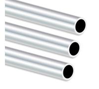 iMeistek Tubo redondo de aluminio 6063, 250 mm de longitud, 20 mm de diámetro exterior, 16 mm de diámetro interior, tubo redondo recto sin costuras para uso industrial, decorativo, arquitectónico (3