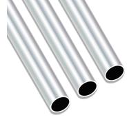 iMeistek Tubo redondo de aluminio 6063, 250 mm de longitud, 20 mm de diámetro exterior, 18 mm de diámetro interior, tubo redondo recto sin costuras para uso industrial, decorativo, arquitectónico (3
